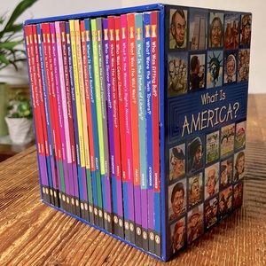 What is America? Box set of 24 books.